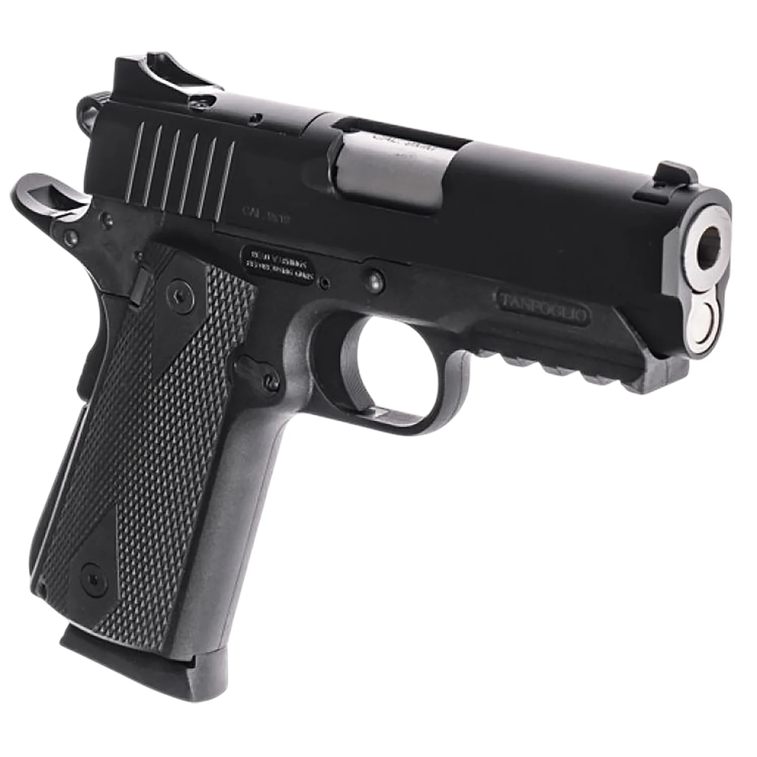 Tanfoglio Pugio 1911 polymer optic-ready 9mm handgun with 3.54 inch bull barrel