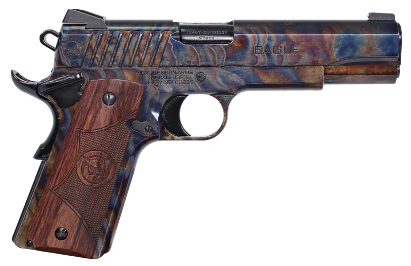 Iver Johnson Eagle CC Gen2 1911 .45 ACP 5in case colored pistol
