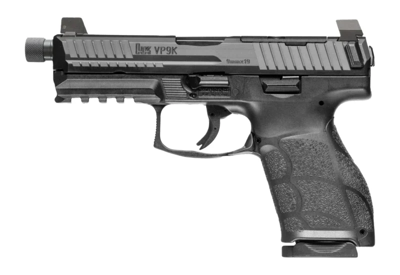 Heckler & Koch VP9A1 K Tactical 9mm pistol 4.7-inch barrel optics ready black