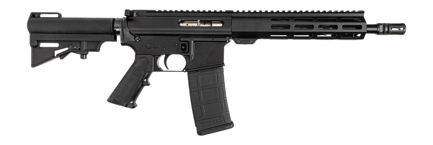 DPMS DP15 Shortacle 5.56 pistol with 10.5-inch barrel and CAR-15 brace