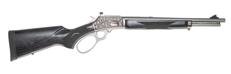 CNC FIREARMS CNCRAZ10MM Marlin 1894 SBL 10mm 16" polished stainless with gray fixed laminate stock