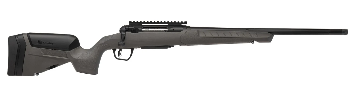 Savage 110 Trailblazer 7mm Remington Magnum 22 in. fluted barrel rifle with Flat Dark Gray synthetic stock
