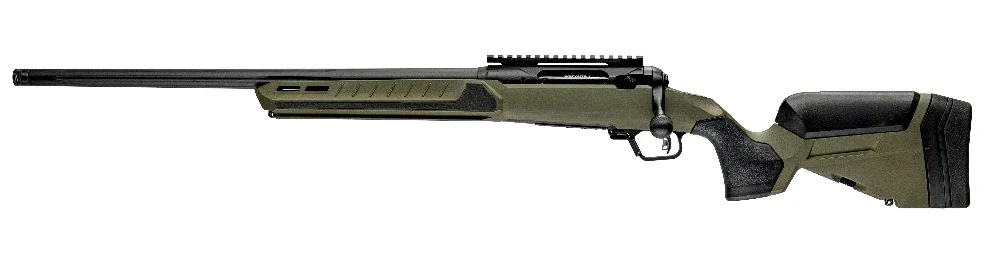 Savage 110 Core Predator left-hand .22-250 Rem 22-inch Hunter Green AccuStock