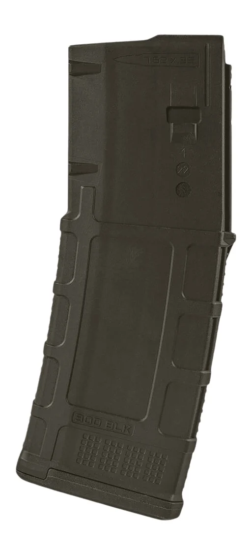 Magpul PMAG GEN M3 30rd .300 AAC Blackout olive drab green polymer magazine