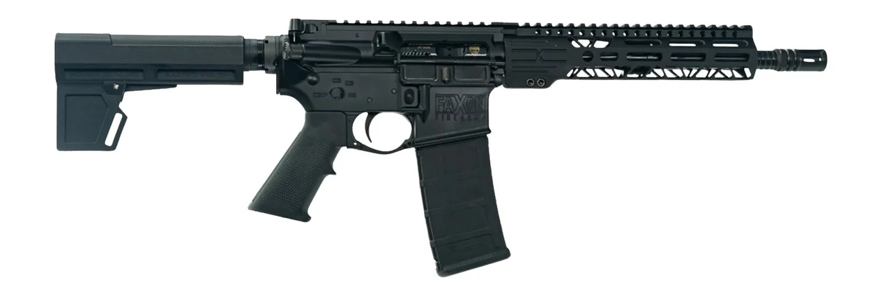 Faxon Firearms Sport Pistol .300 AAC Blackout 10.50 inch with M-LOK handguard and KAK Shockwave brace