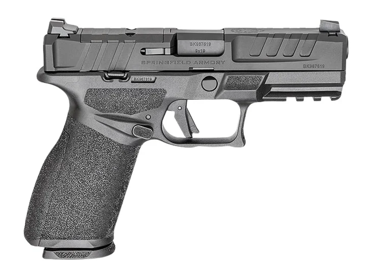 Springfield Armory Echelon 4.0 FC 9mm pistol in black, 4-inch barrel, optics-ready slide