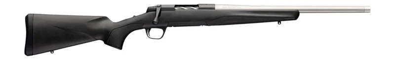 Browning X-Bolt 2 Composite Special LR SPR rifle side view 20in threaded heavy barrel composite stock