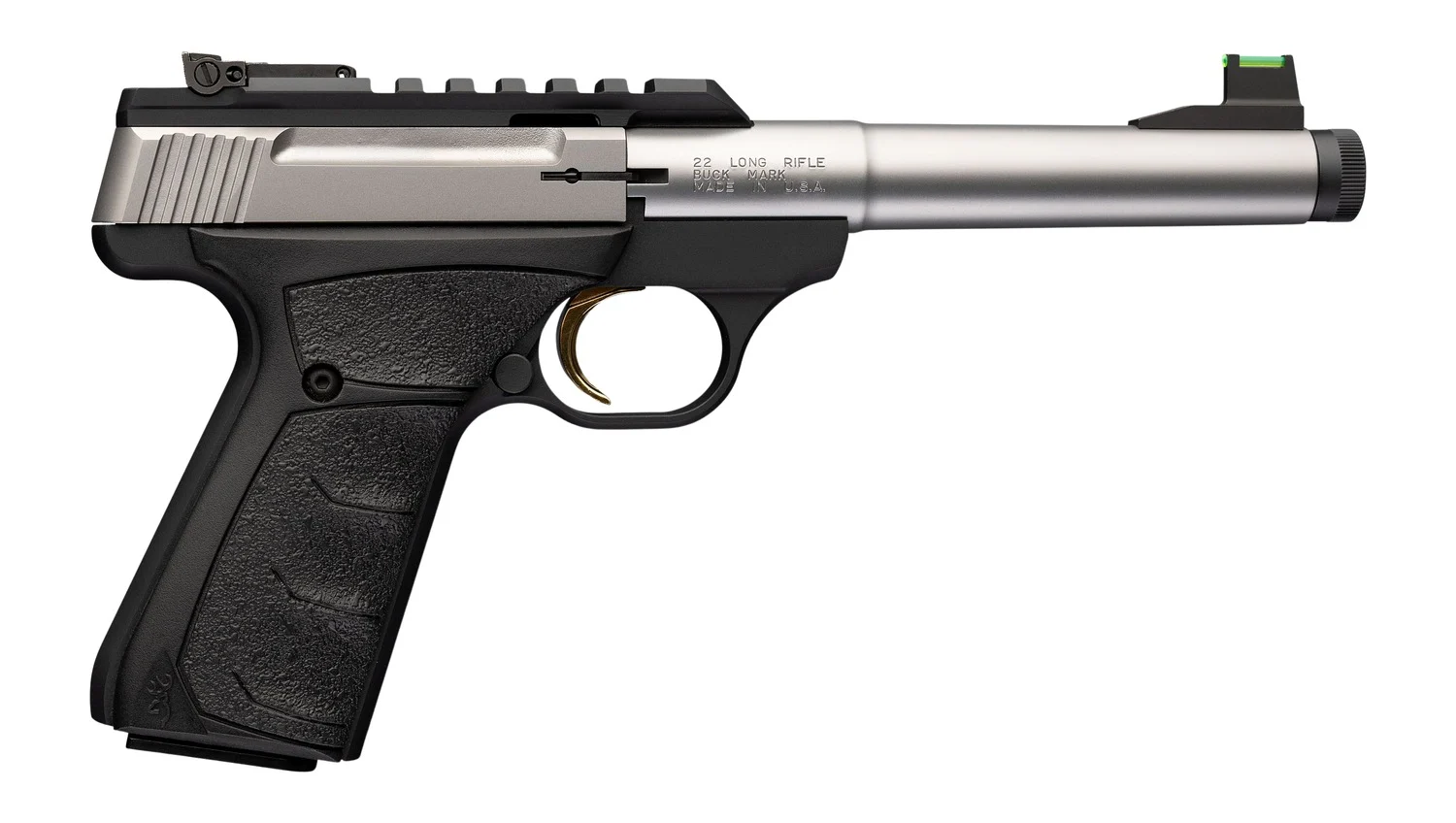 Browning Buck Mark Plus Camper SR .22 LR 5.9in stainless threaded barrel
