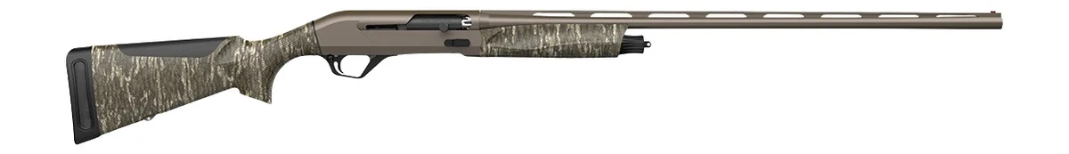 Retay ACE Bronze Bottomland 12ga 28-inch shotgun with Mossy Oak Bottomland synthetic stock