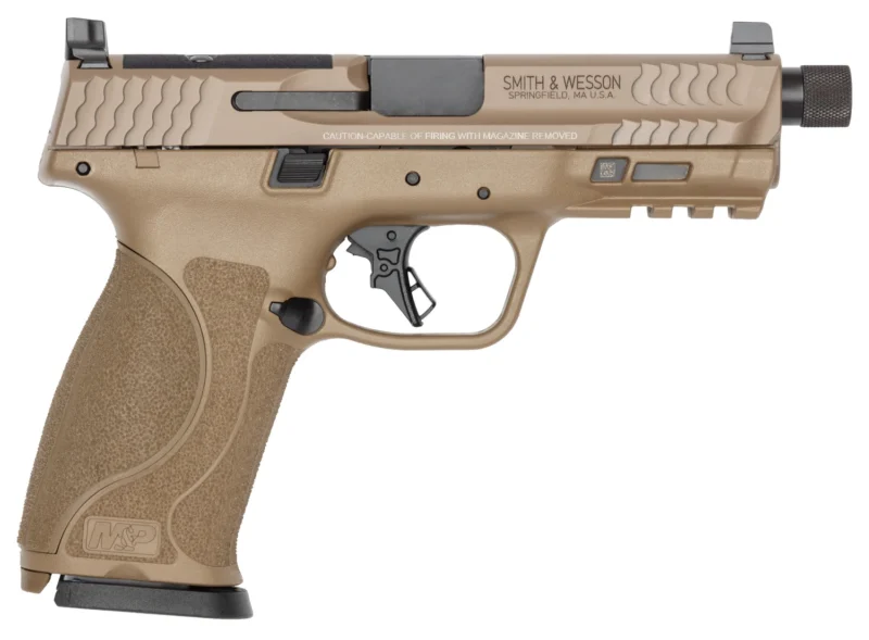 Smith & Wesson M&P9 M2.0 Sports South Exclusive 9mm 4.72-inch threaded barrel Flat Dark Earth
