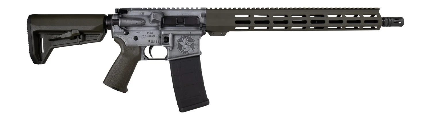 Shark Coast Tactical Bomber 5.56 NATO 16-inch AR rifle with Magpul MOE SL stock, side view