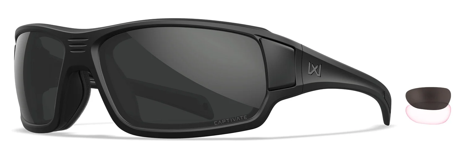 Wiley X BREACH 2.5 CAPT (CHBRC01) protective eyewear GRY/CLR/MB