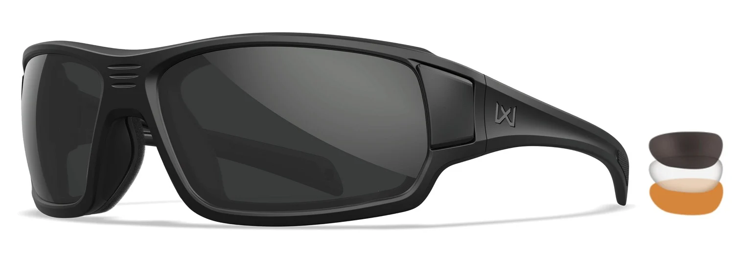 Wiley X Breach 2.5 safety glasses GRY CLR RUST MB front view
