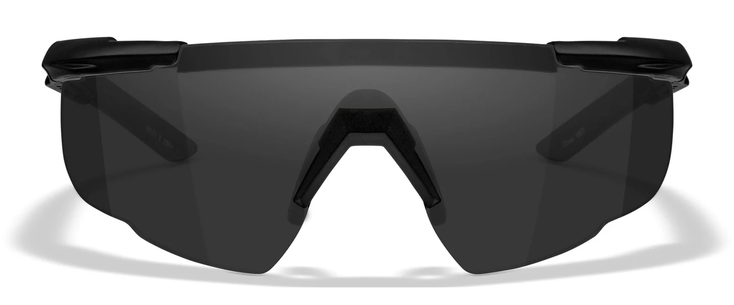 Wiley X WILEYX 302 Saber Advanced shooting glasses GRY/MTBLK