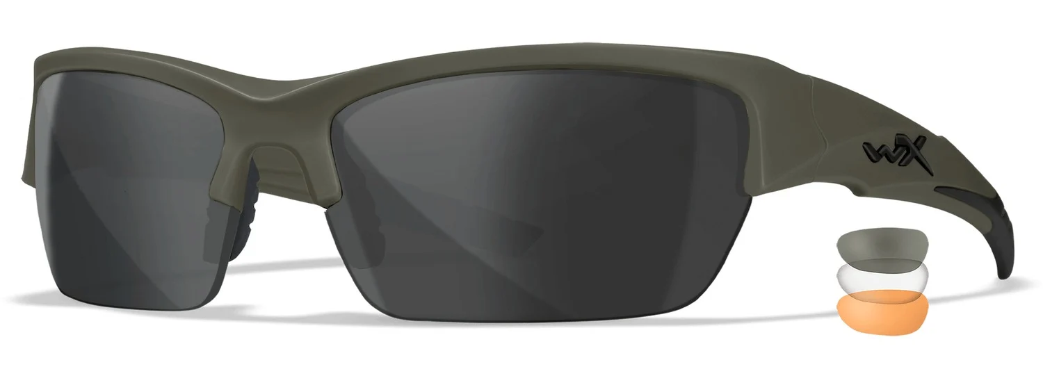 Wiley X VALOR safety glasses CHVAL06G GRY CLR RUST ODG product image