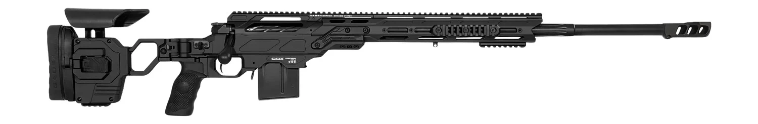 CADEX CDX-33 Lite .338 Lapua Magnum 27-inch rifle with folding adjustable stock