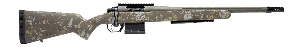 Horizon Firearms Vandal 2 rifle in Mil-Spec OD Green with fluted threaded barrel and Iota BKS stock