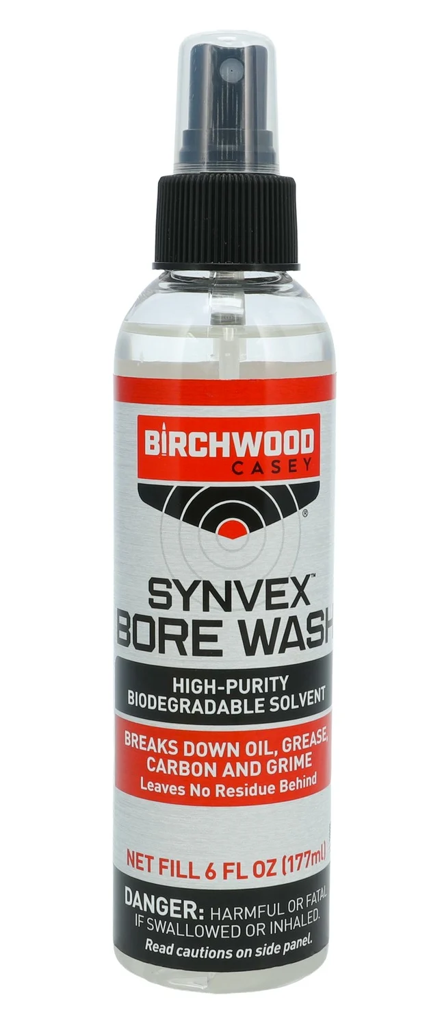 Birchwood Casey SYNVEX Bore Wash 6 oz spray bottle
