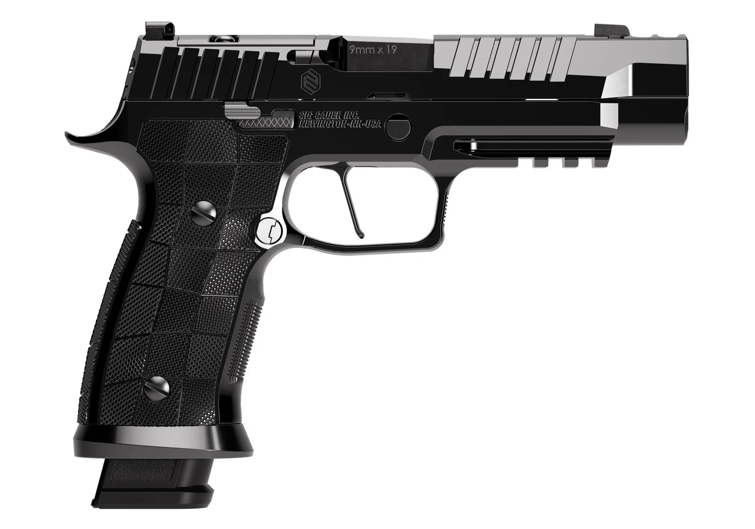 Sig Sauer P320 SXG Reserve 9mm pistol with 3.90 inch barrel and integrated compensator