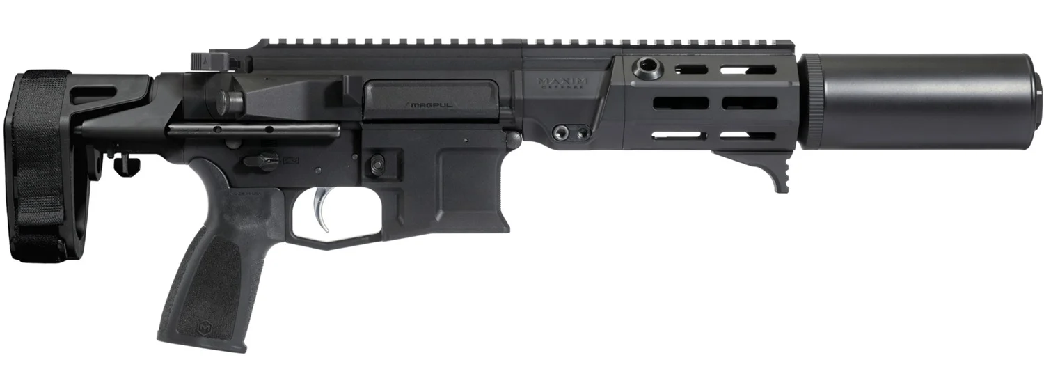 Maxim Defense PDX-SD 5.50 inch barrel 5.56 pistol black SCW brace