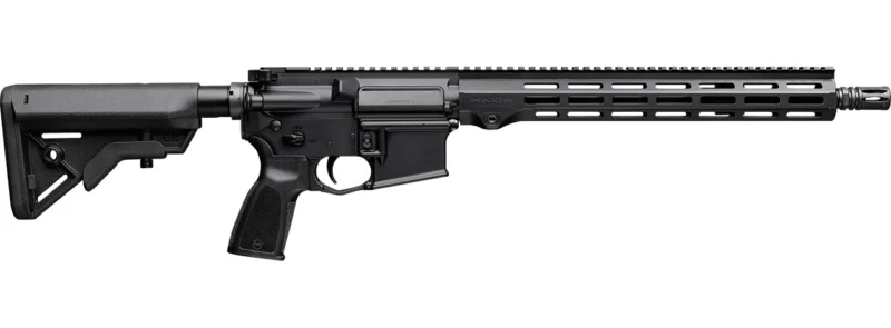 Maxim Defense MD15 Duty 5.56 NATO 16 in rifle in black with B5 Bravo stock