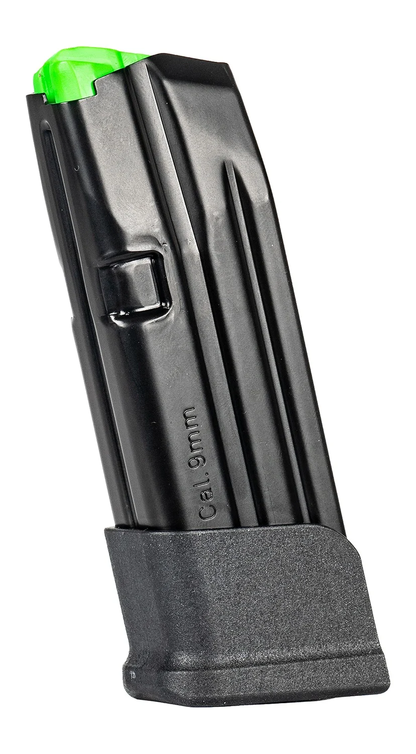 Mec-Gar Glock 26 extended 15-round 9mm magazine black