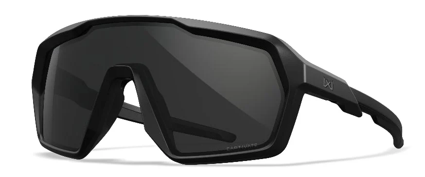 Wiley X Citadel Captivate shooting glasses CHCTD02 in gray and matte black