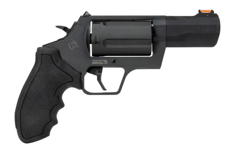 Taurus Judge 3-inch .45 Colt/.410 5-shot revolver, matte black, rubber grip