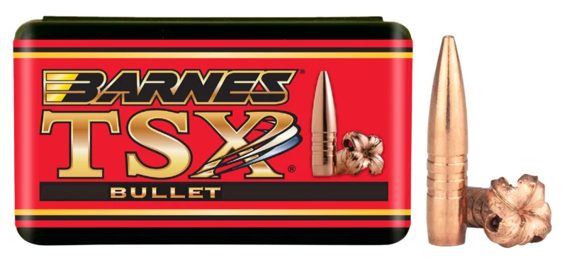 Barnes TSX .308 caliber 150 gr boat tail bullets, 50 per box