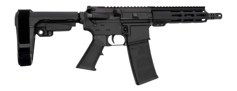 Andro Corp ACI-15 CQB pistol 5.56 NATO 8" threaded barrel SBA3 brace black