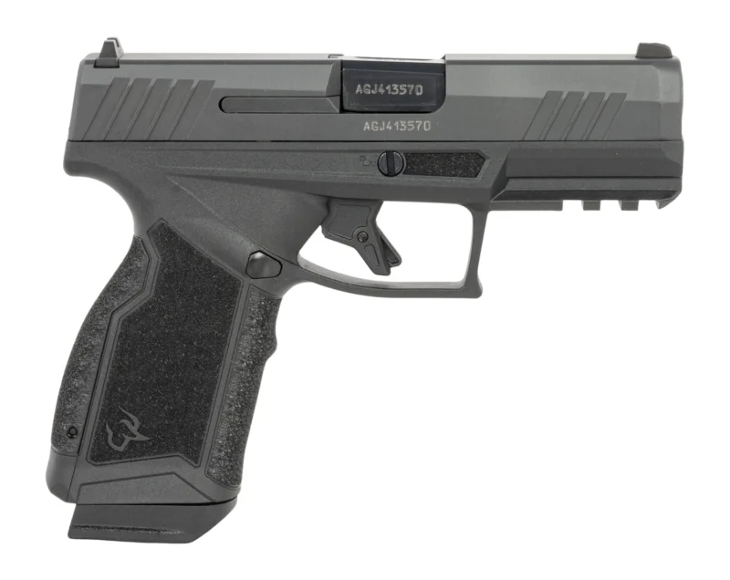 Taurus GX4 Carry Compact 9mm 3.7in pistol with satin black DLC barrel and matte black frame