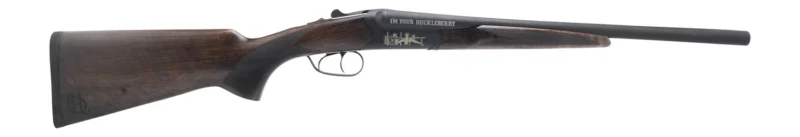Heritage Arms Badlander 12 Gauge 18.5 inch side-by-side shotgun with black chrome finish