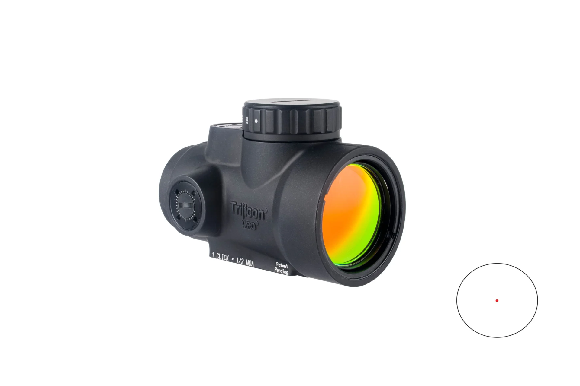Trijicon MRO SD 1x25 2 MOA Red Dot Sight matte black 25mm objective