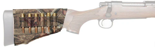Allen Buttstock Shell Holder Mossy Oak Break-Up Country neoprene 6-cartridge sleeve