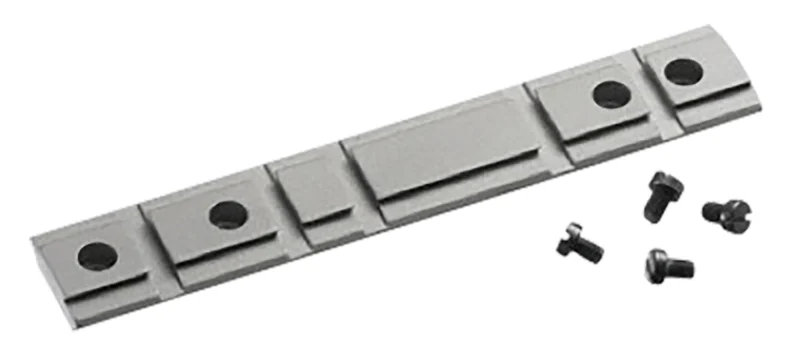 Ruger 10/22 silver one-piece aluminum Weaver-style scope base adapter