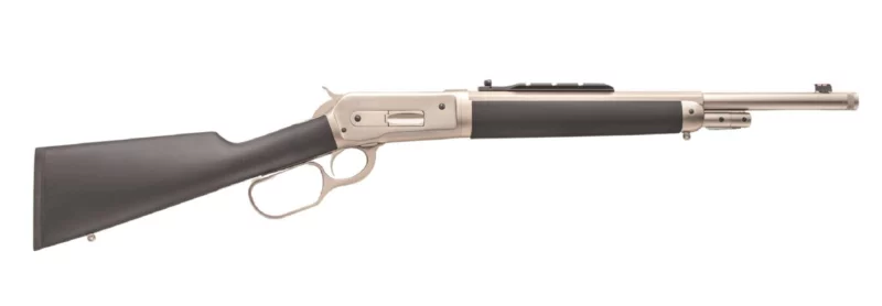 Taylors and Company 1886 Ridge Runner Take-Down .45-70 rifle 18.50" matte chrome barrel black SoftTouch stock