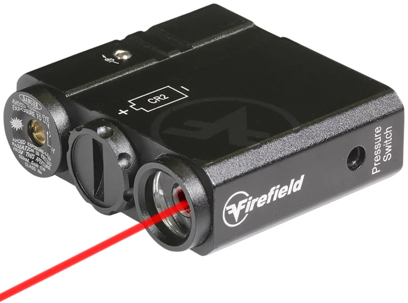 Firefield Charge AR red laser and flashlight combo in matte black with Picatinny/Weaver mount
