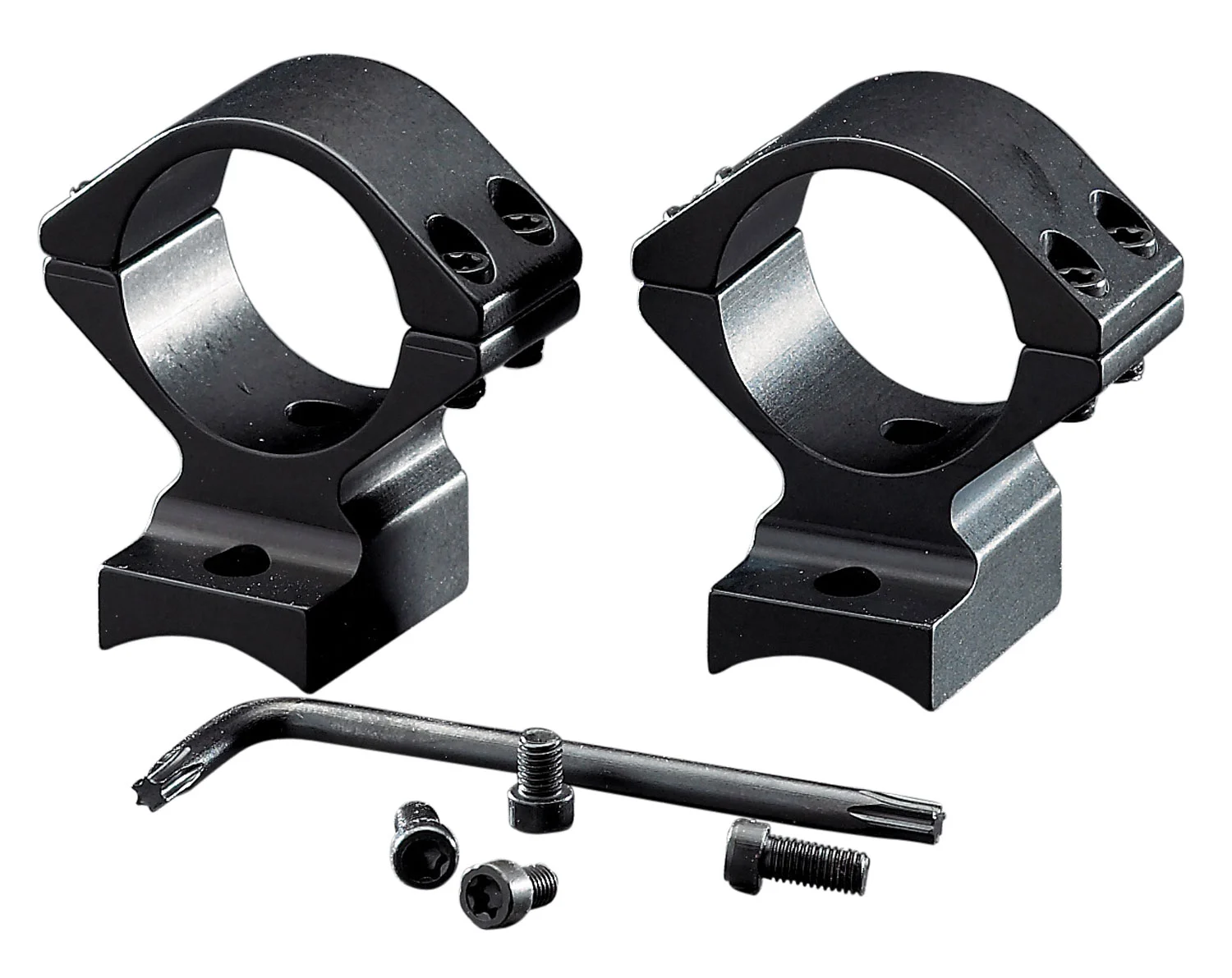 Browning 12376 BAR & BLR integrated scope mount and 1-inch rings in matte black
