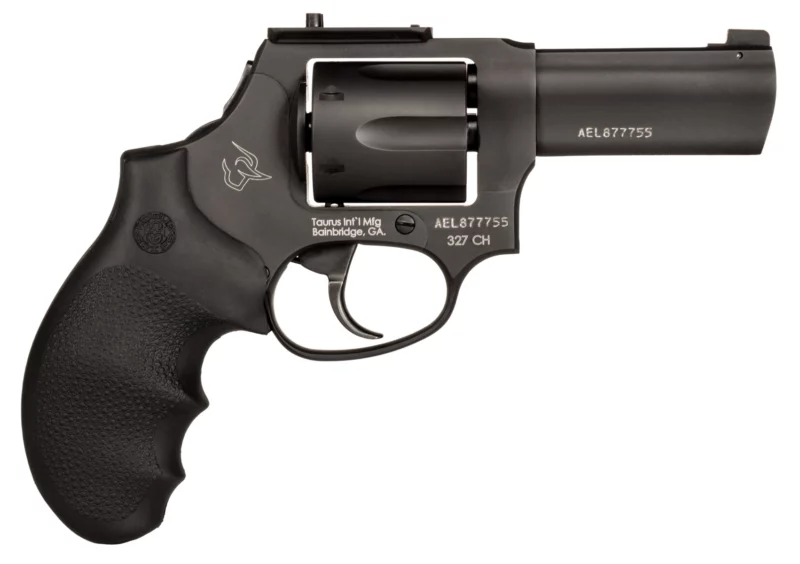 Taurus 327 Defender T.O.R.O. revolver .327 Federal Magnum matte black Hogue grip