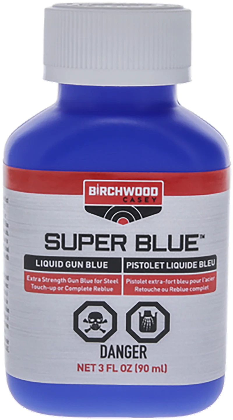 Birchwood Casey Super Blue liquid gun blue 3 oz bottle