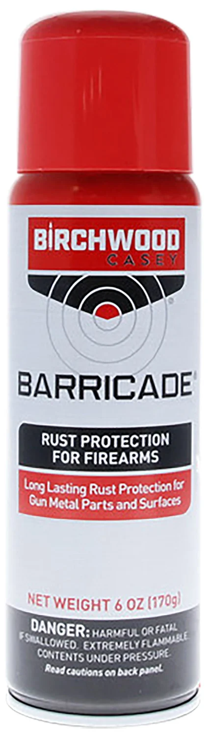 Birchwood Casey Barricade 6 oz rust protection aerosol can