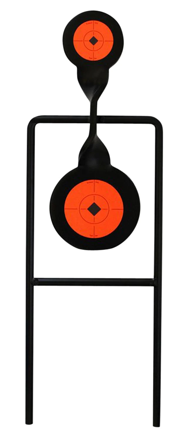 Birchwood Casey Double Mag Spinner Target standing steel two discs 3-inch and 4.25-inch for .44 Magnum