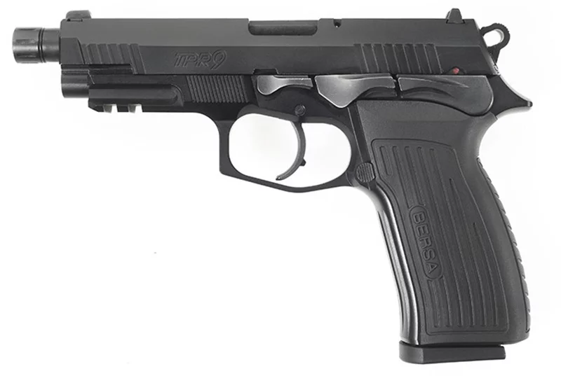 BERSA TPR9 9mm pistol matte black threaded barrel 17+1