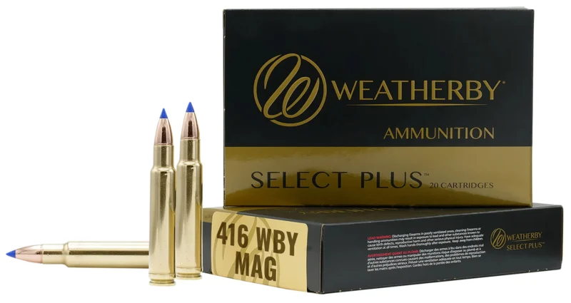 Weatherby 416 Wthby Mag 350 gr Barnes TSX - 20rd Box
