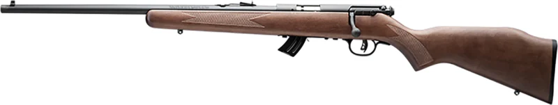 Savage Mark II GL Youth left-hand .22 LR rifle with 19-inch barrel and walnut stock