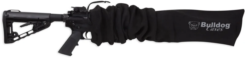 Bulldog BD158 Tactical Rifle Gun Sock 45 x 6 Black