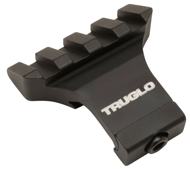TRUGLO 45 Degree Offset Picatinny Mount TG8975B 1-piece black anodized