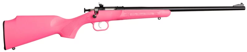 Keystone Crickett Gen 2 .22 LR youth single-shot rifle pink synthetic stock blued metal