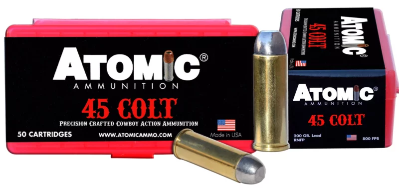Atomic Cowboy .45 Long Colt 200 Gr 50 Rd Box mic Cowboy .45 Long Colt 200 Gr 50 Rd Box Ammo