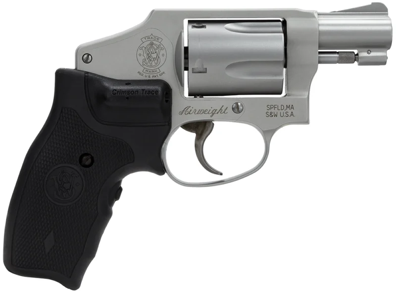 Smith & Wesson Model 642 Airweight .38 Special 1.88-inch revolver with Crimson Trace Lasergrip